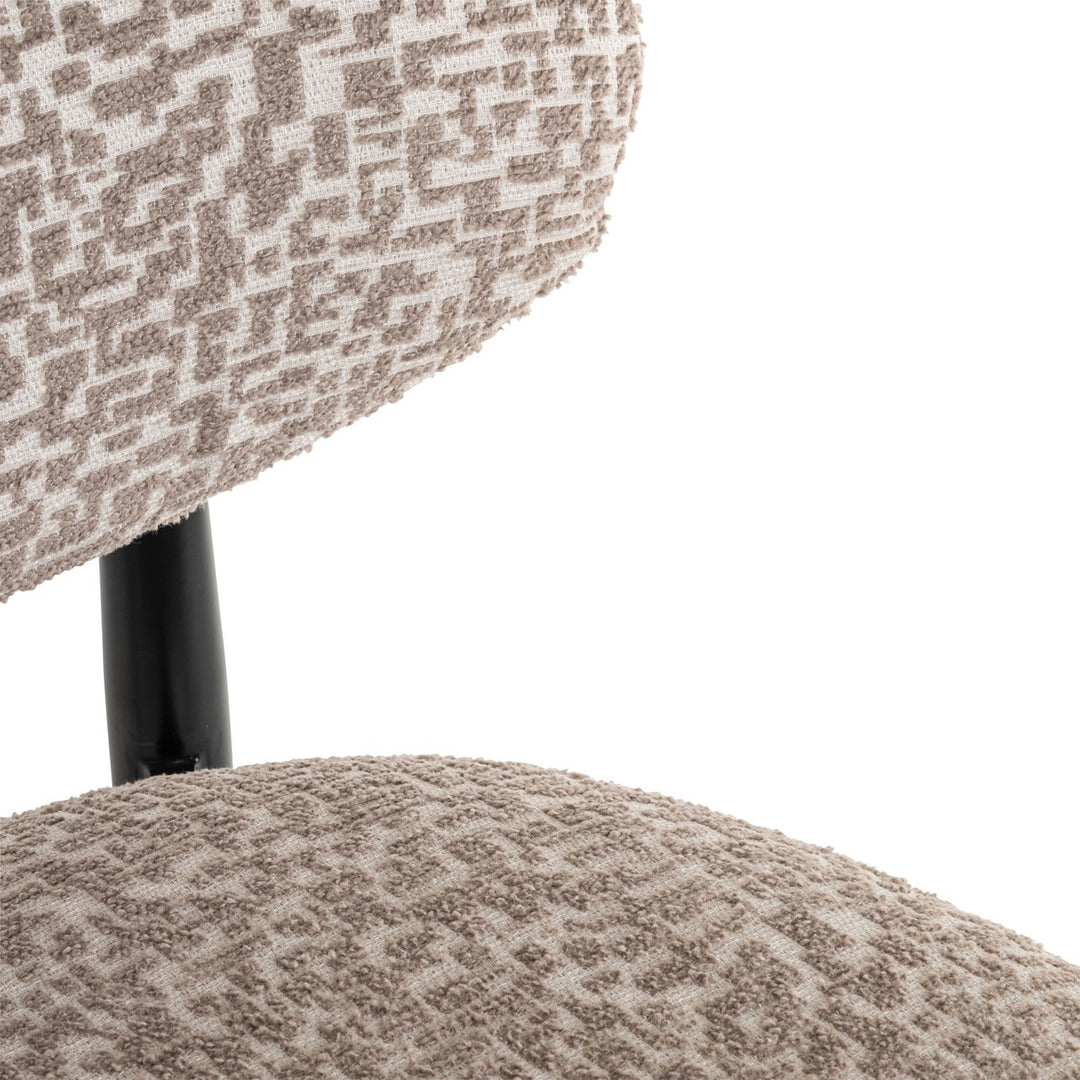 Dantes Geometric Bar Stool - Natural Richmond 6