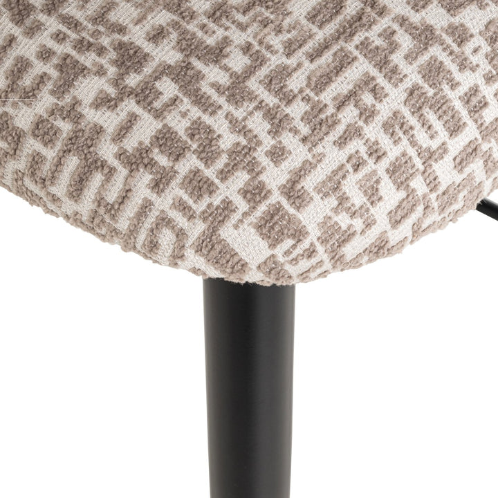 Dantes Geometric Bar Stool - Natural Richmond 7