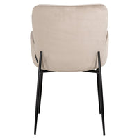 Richmond Interiors Amber Dining Armchair - Khaki