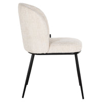 Richmond Interiors Elvi Chair in Beige Chenille