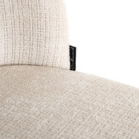 Richmond Interiors Elvi Chair in Beige Chenille