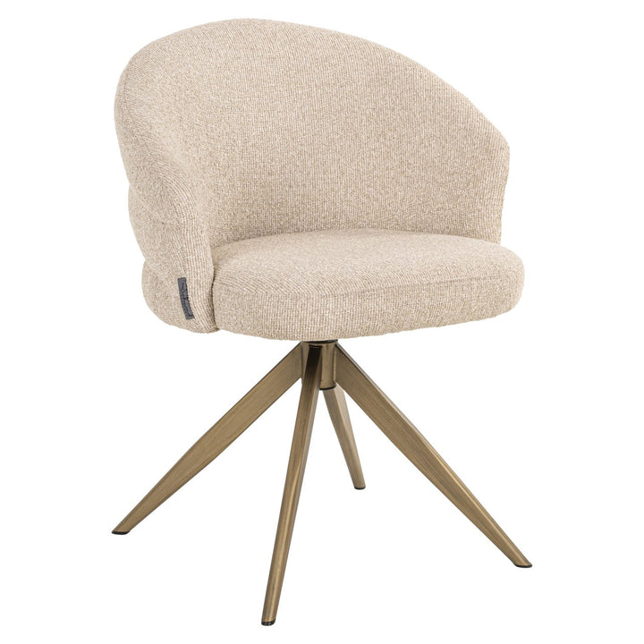 Zendaya Swivel Chair - Biscotti Richmond 7