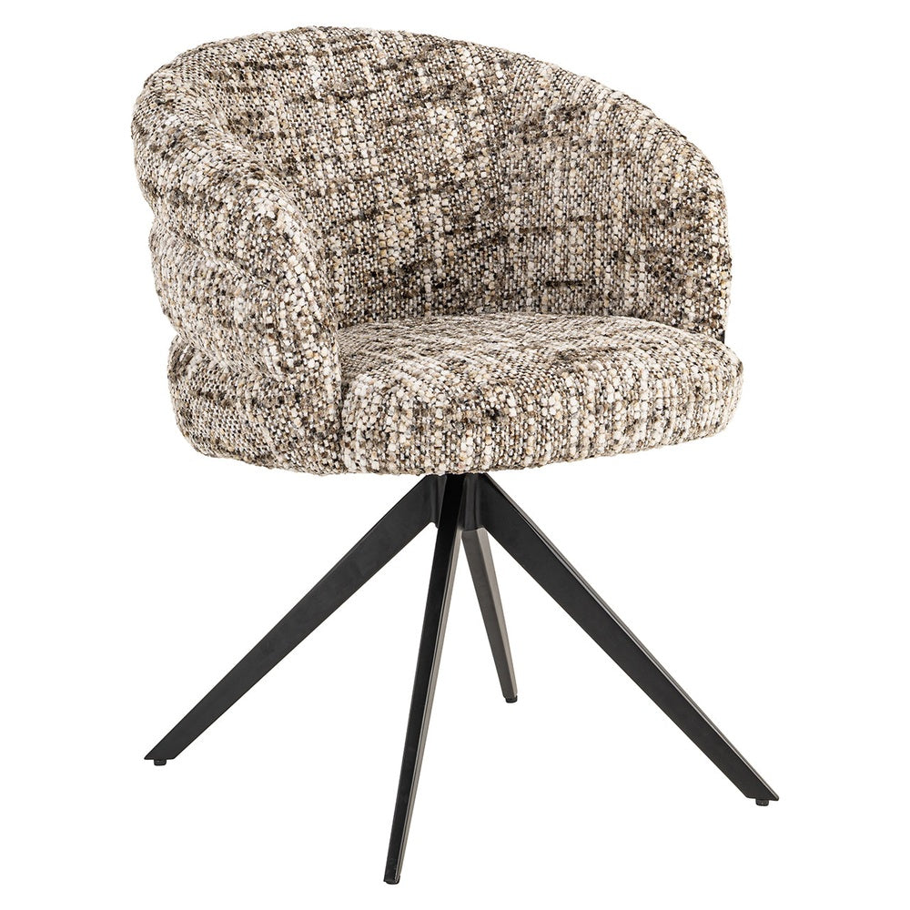 Serenity Swivel Chair - Brown Omara Richmond 2