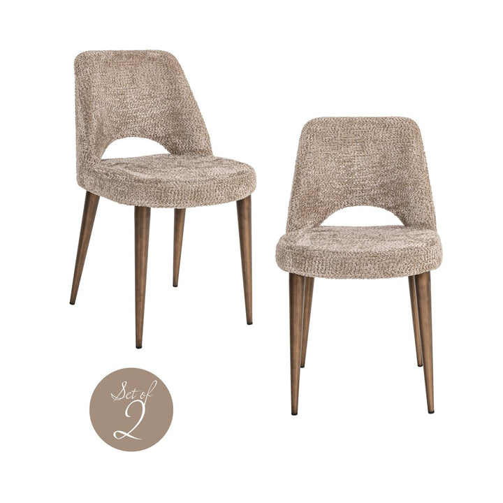 Delphine Set of 2 Dining Chairs - Lovely Nature Richmond 1