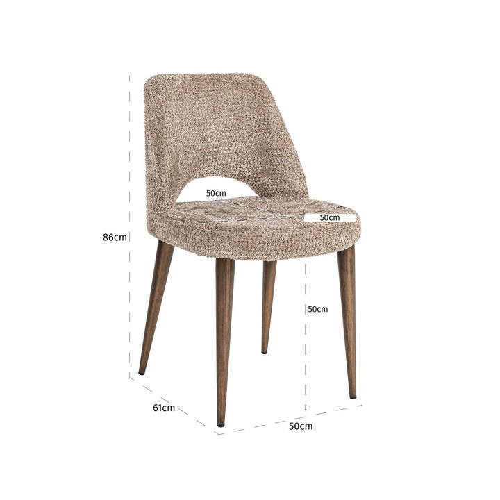 Delphine Set of 2 Dining Chairs - Lovely Nature Richmond 6