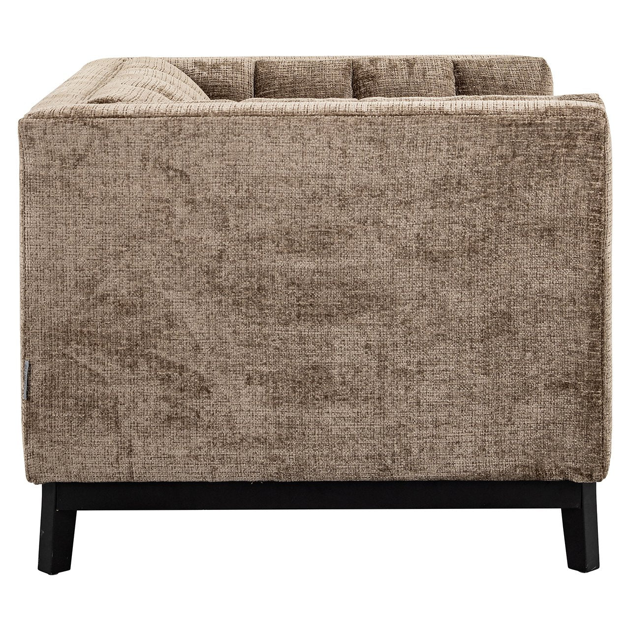 Richmond Interiors Beaudy Lounge Chair in Stone Chenille