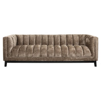 Richmond Interiors Beaudy Sofa in Stone Chenille