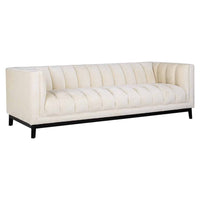 Richmond Interiors Beaudy Sofa in White Chenille