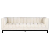 Richmond Interiors Beaudy Sofa in White Chenille