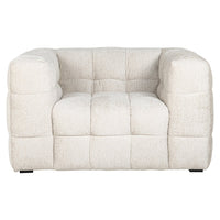 Richmond Interiors Merrol Fusion Armchair in Cream