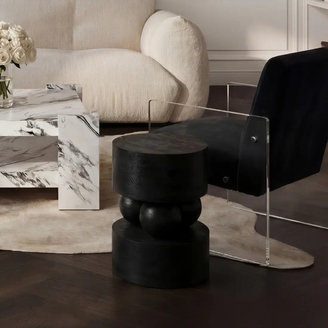 Esme Mango Wood Side Table