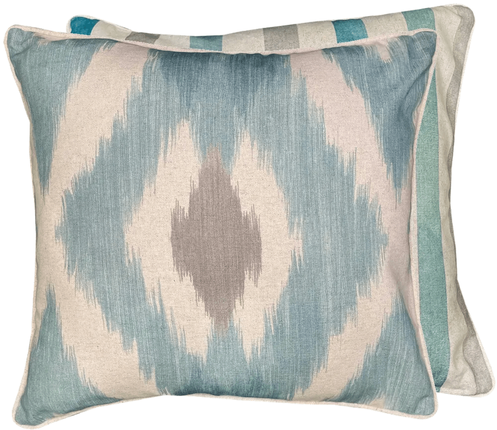 Malini Jerez Cushion in Seafoam