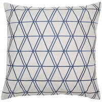 Malini Ludwig Cushion in Navy