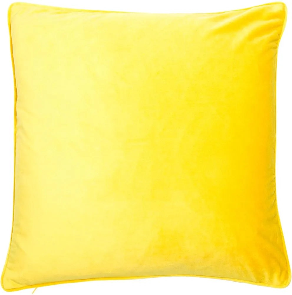 Malini Luxe Cushion in Mustard