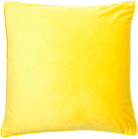 Malini Luxe Cushion in Mustard