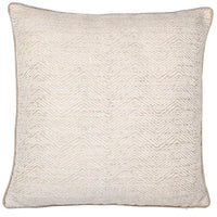 Malini Ripple Cushion in Natural