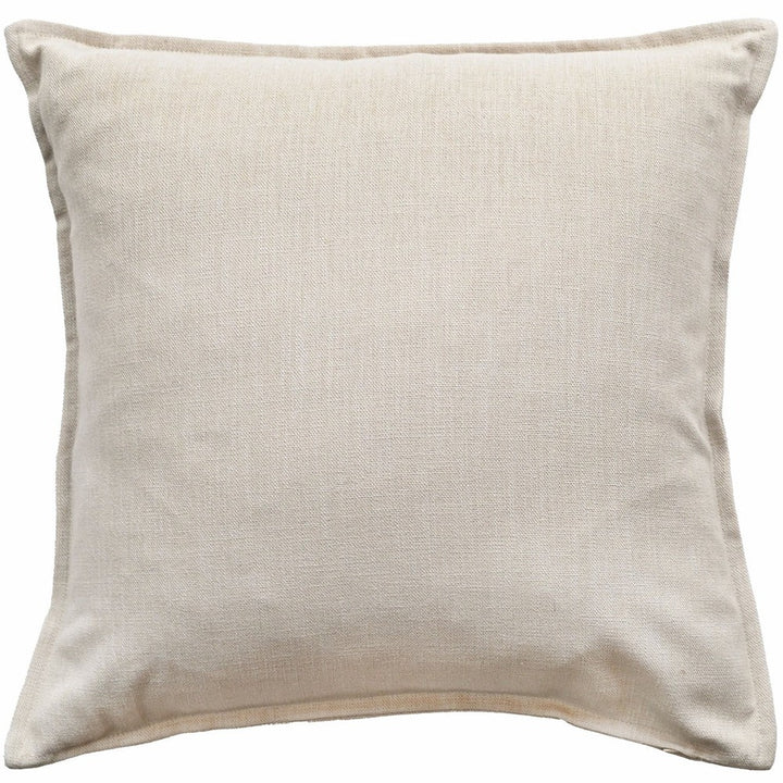 Tia Linen Blend Cushion - Ivory