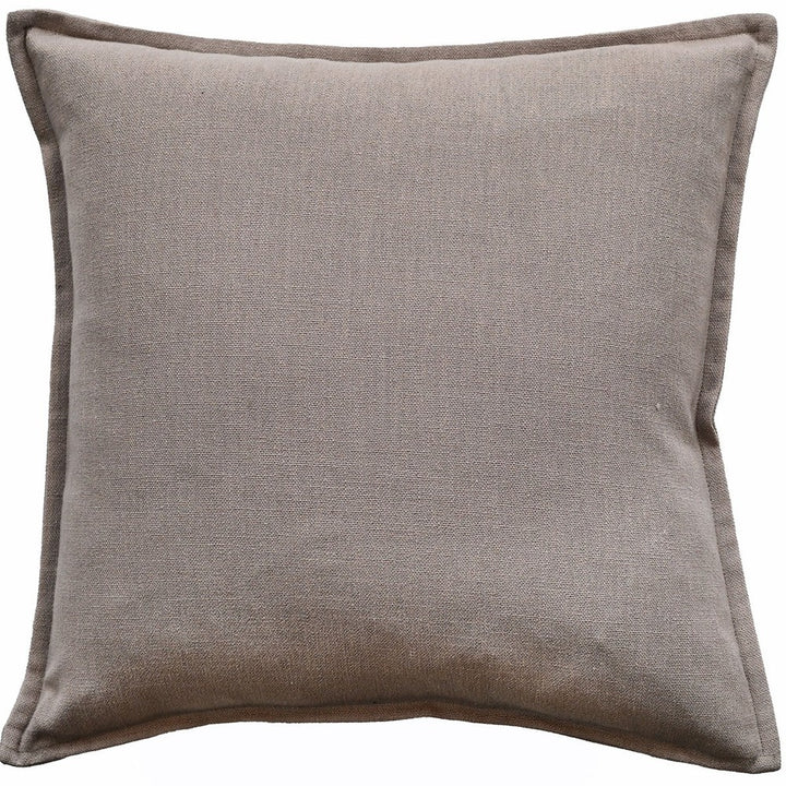 Tia Linen Blend Cushion - Taupe | Outlet Olivia's 2