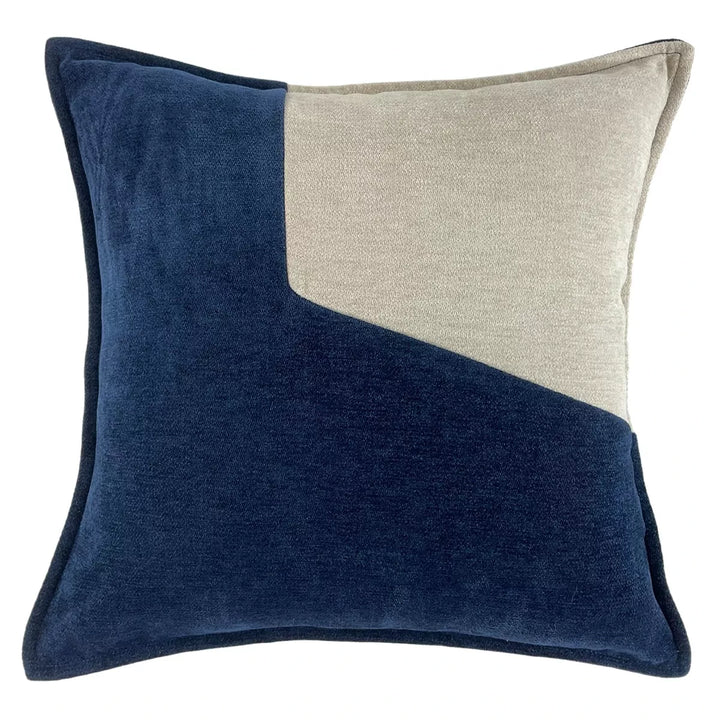 Forme Abstract Cushion 45x45cm - Navy