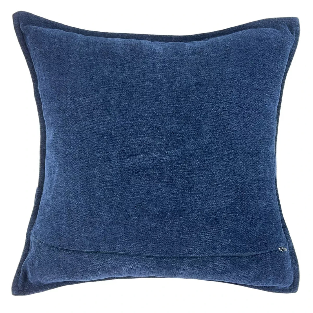 Forme Abstract Cushion 45x45cm - Navy