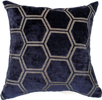 Malini Ivor Cushion in Navy