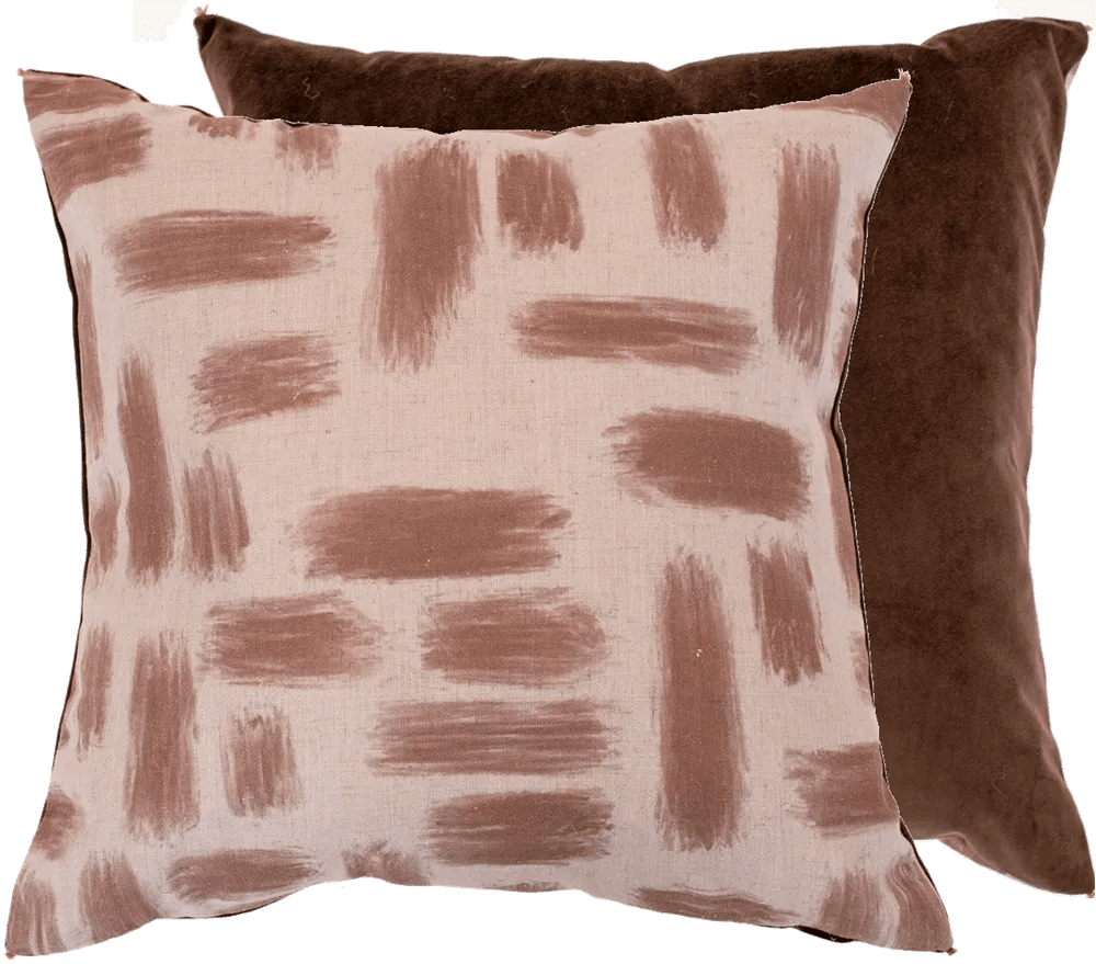 Malini Kentish Cushion in Taupe