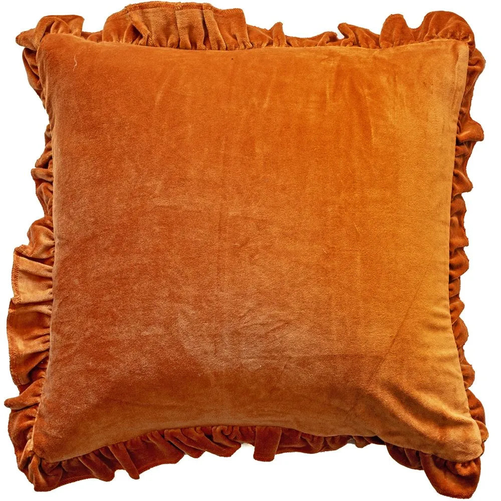 Malini Layla Cushion in Rust