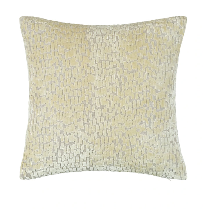 Melody Velvet Dash Cushion - Buttercup