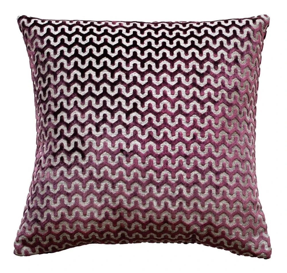 Oslo Cushion in Aubergine | Outlet Olivia's 1