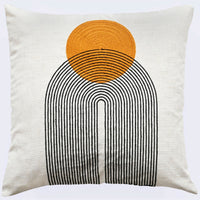 Malini Saloni Cushion in Mustard - 45 x 45cm