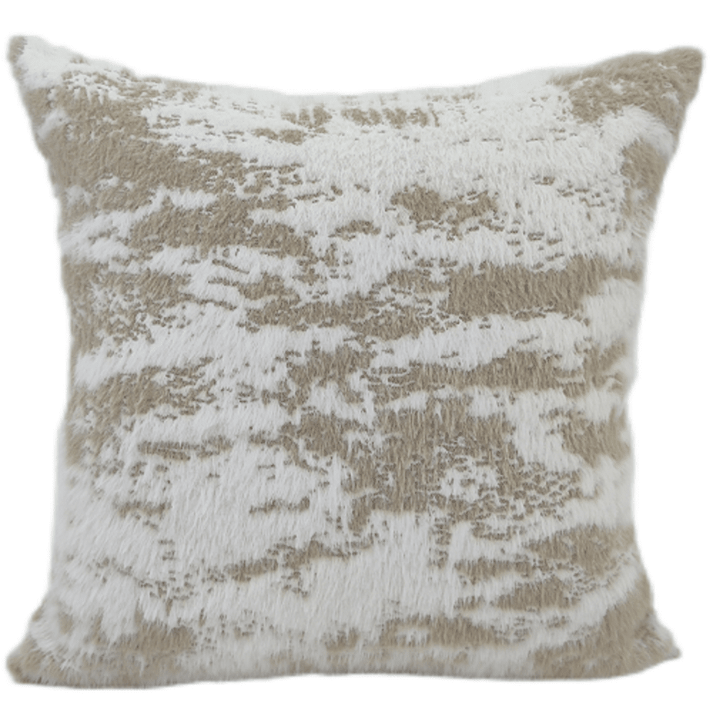 Touch Me Faux Fur Cushion - Taupe Malini 1
