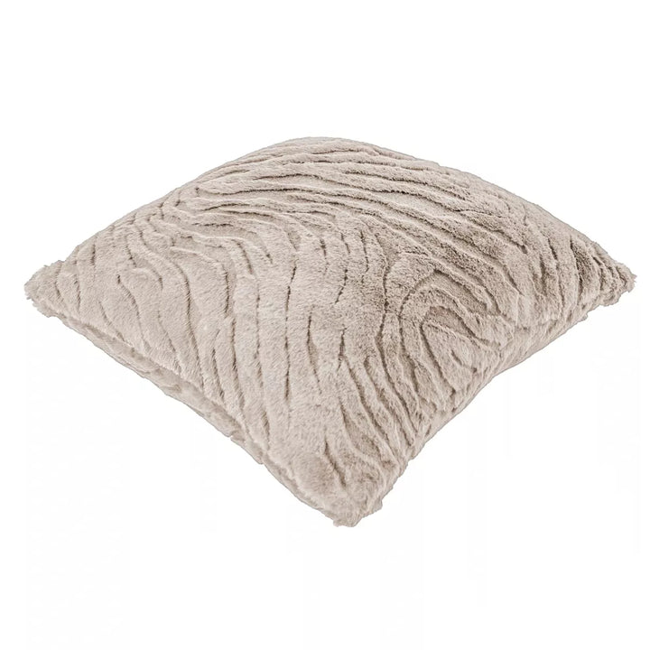 Ziggy Faux Fur Cushion 45x45cm - Taupe