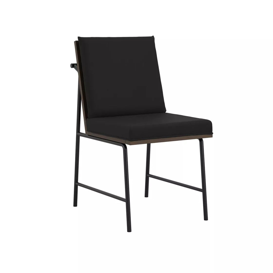 Audley Set of 2 Dining Chairs - Onyx