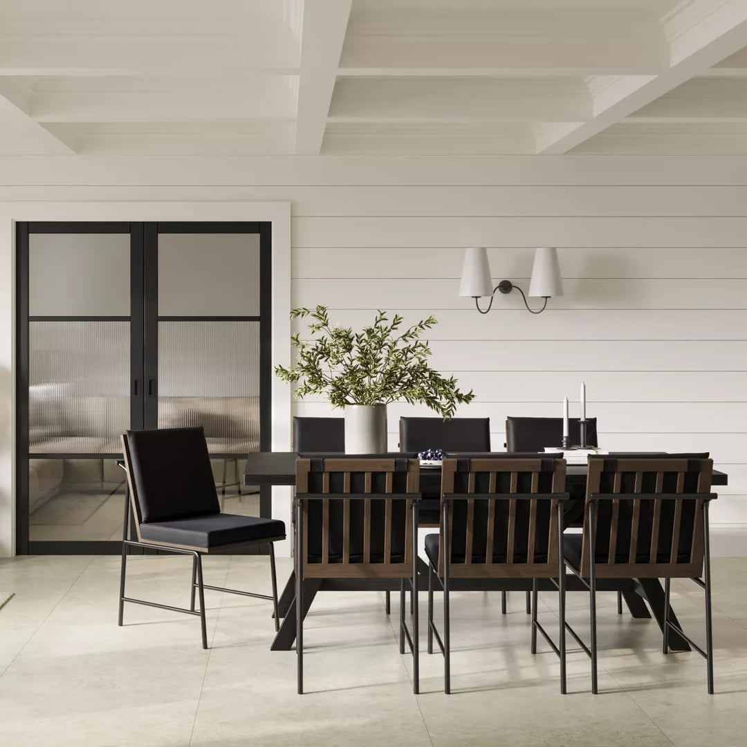 Audley Set of 2 Dining Chairs - Onyx