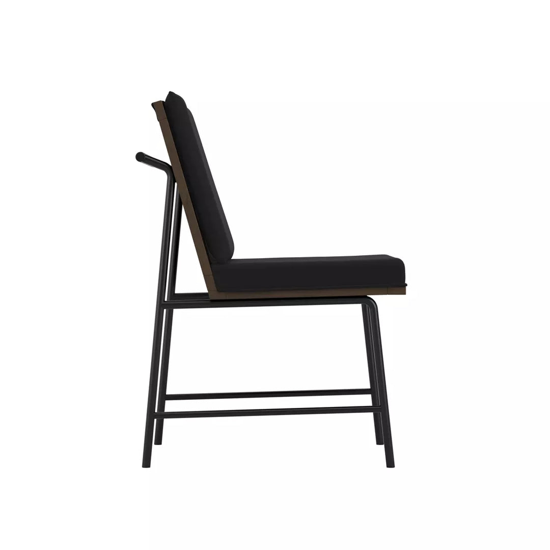 Audley Set of 2 Dining Chairs - Onyx