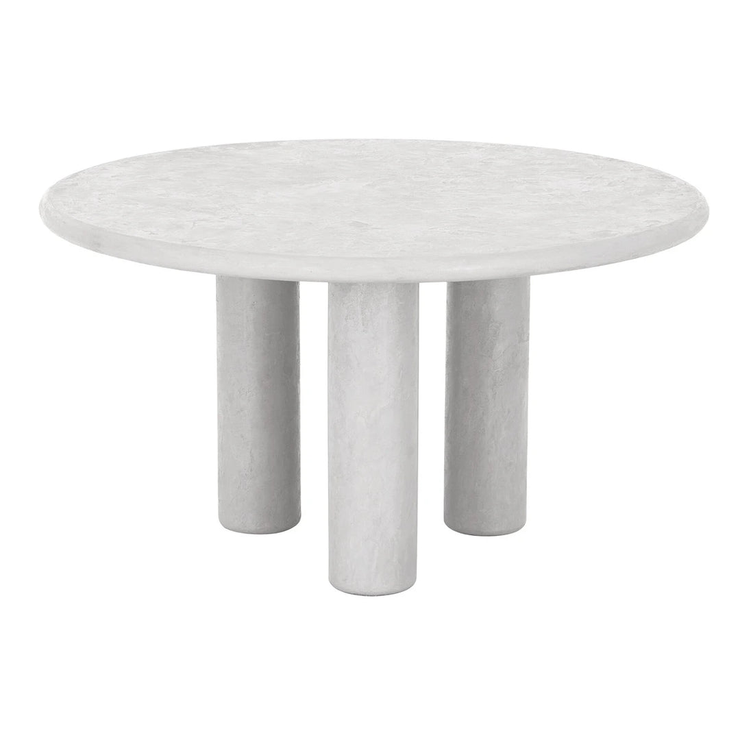 Scala Round Clio Dining Table 140cm - Chalk