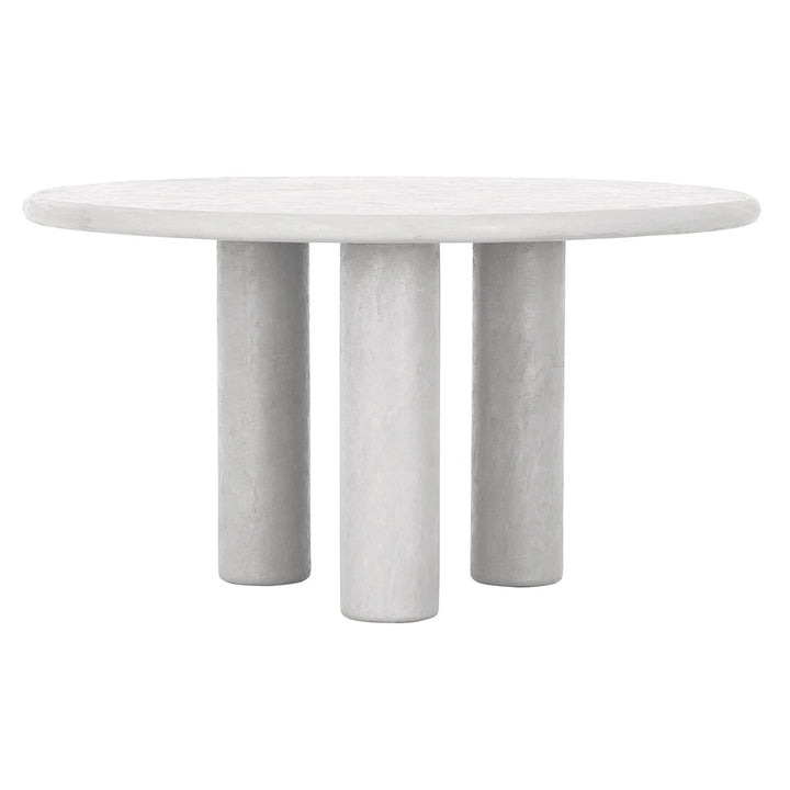 Scala Round Clio Dining Table 140cm - Chalk