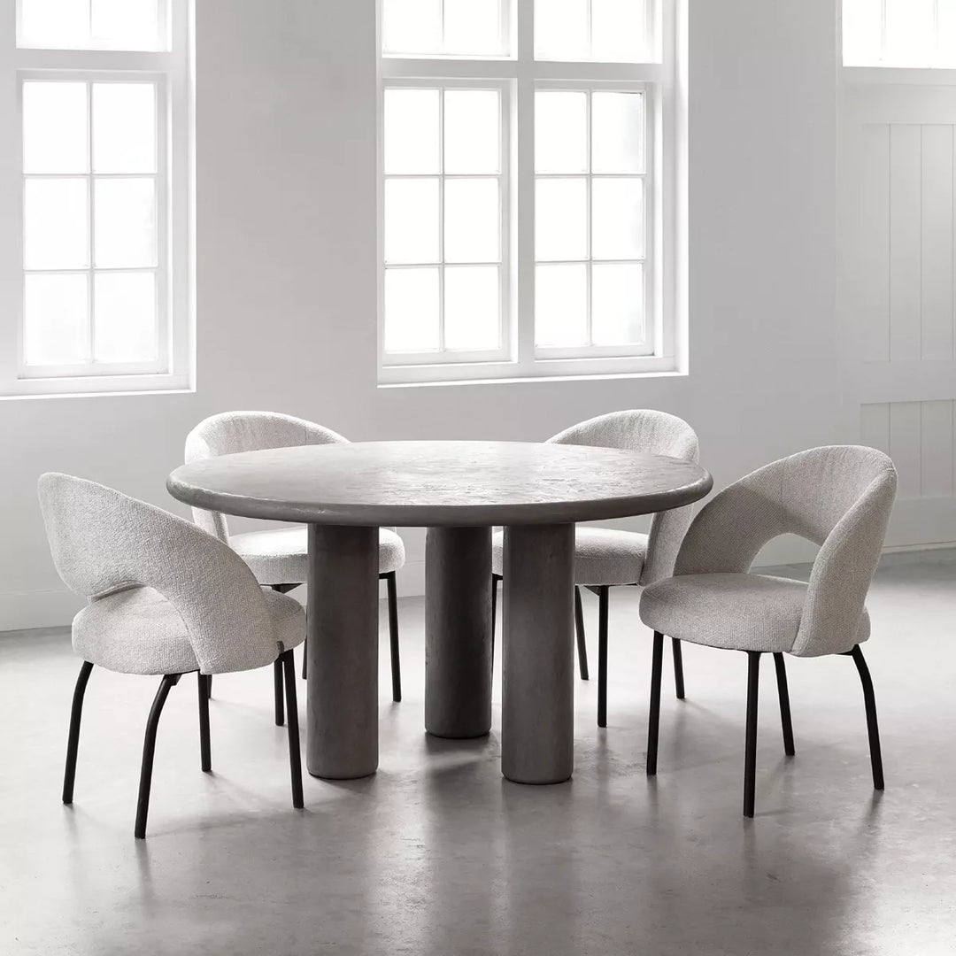 Scala Round Clio Dining Table 140cm - Dusk