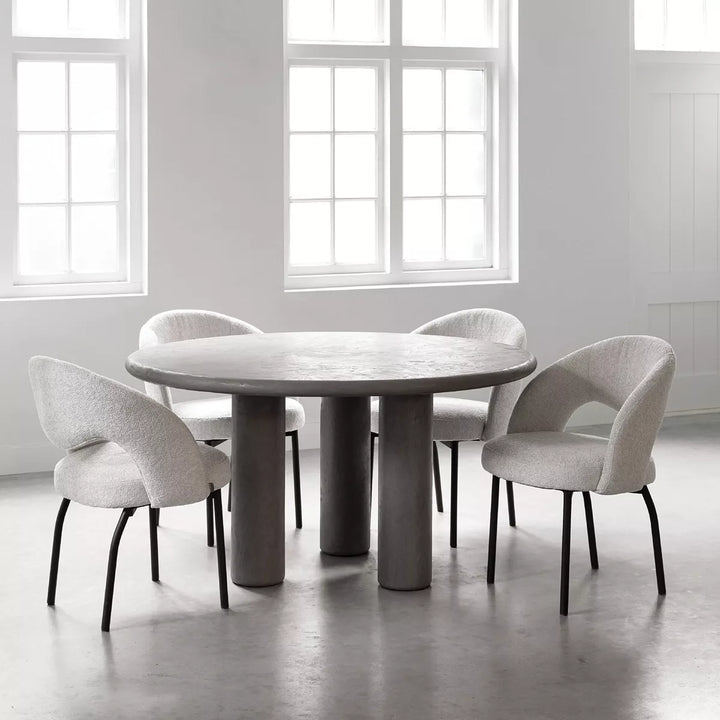 Scala Round Clio Dining Table 140cm - Dusk
