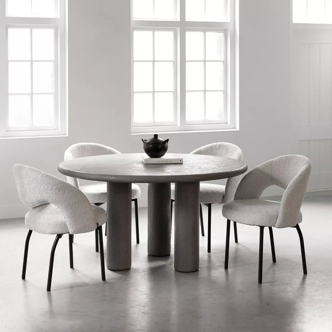 Scala Round Clio Dining Table 140cm - Dusk