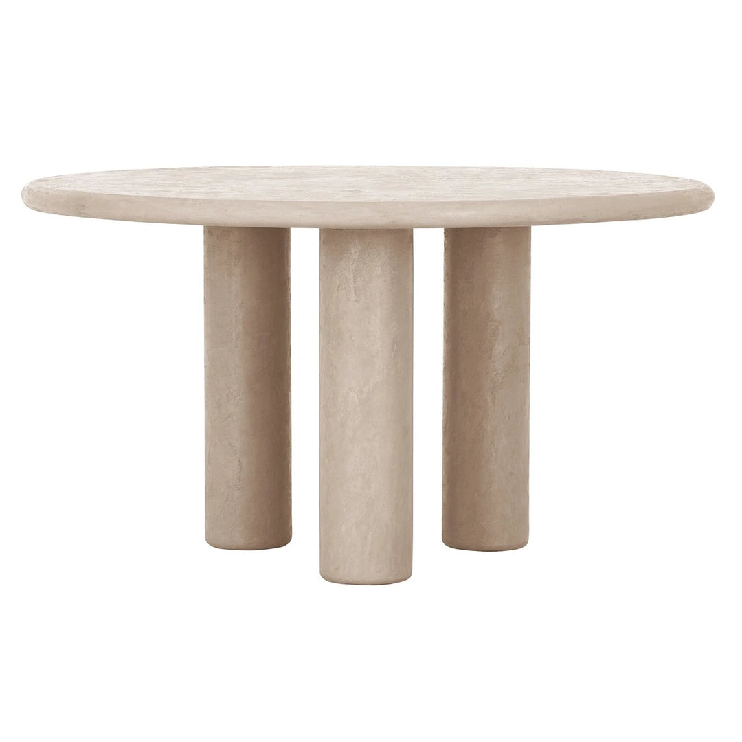 Scala Round Clio Dining Table 140cm - Sand