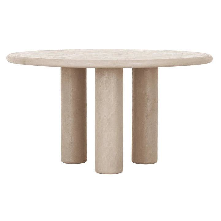 Scala Round Clio Dining Table 140cm - Sand