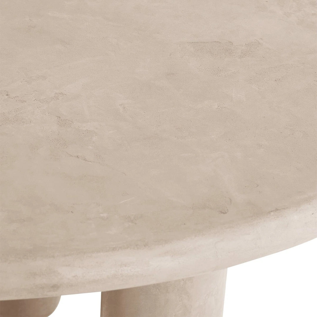 Scala Round Clio Dining Table 140cm - Sand