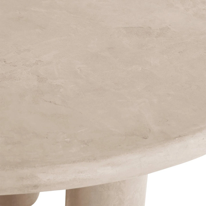 Scala Round Clio Dining Table 140cm - Sand