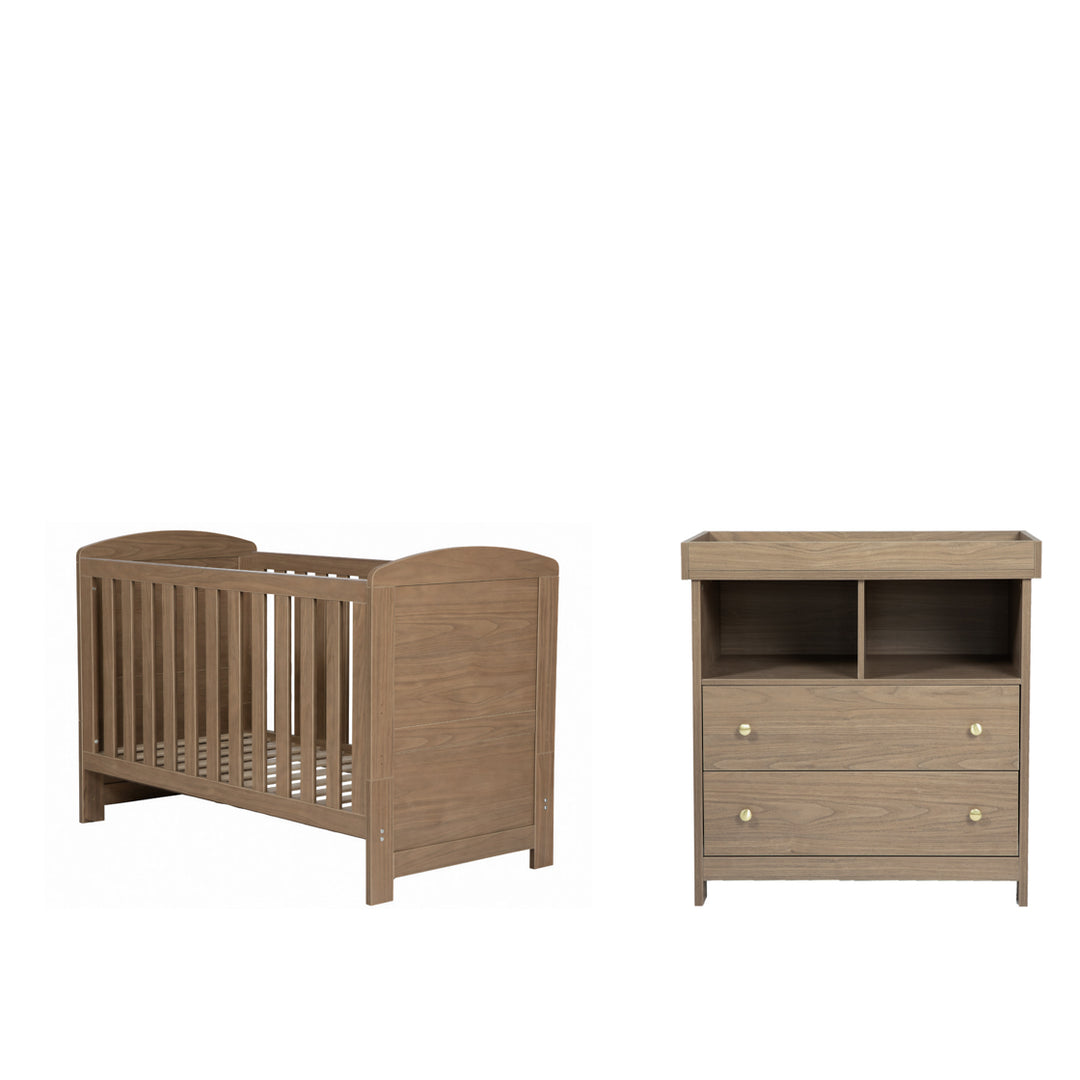 Bunny Cot & Changing Unit Set - Drift