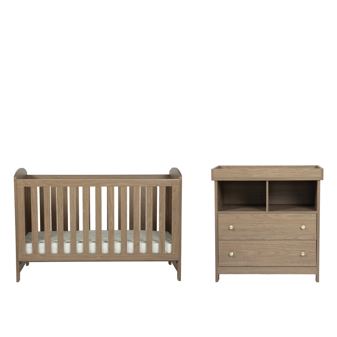 Bunny Cot & Changing Unit Set - Drift