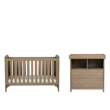 Bunny Cot & Changing Unit Set - Drift