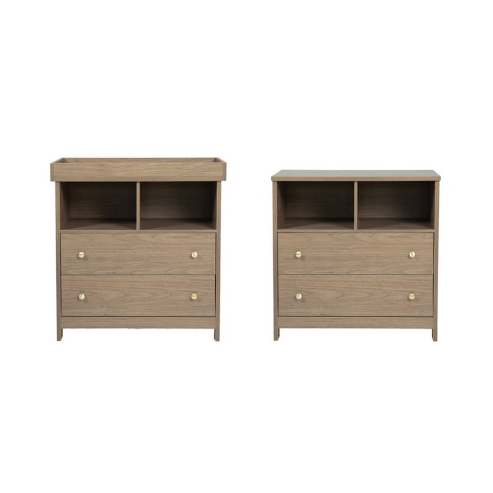 Bunny Cot & Changing Unit Set - Drift