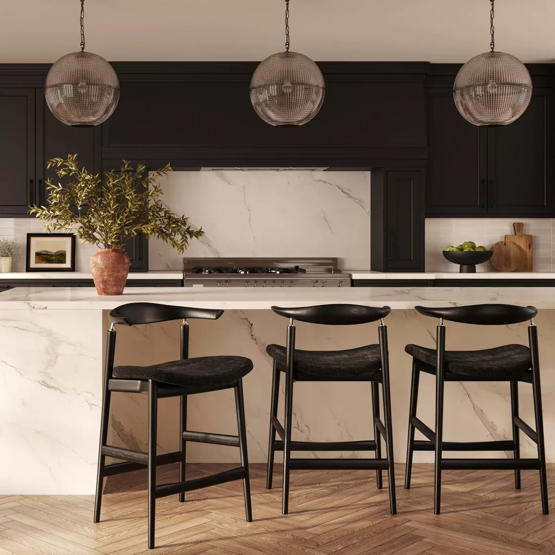 Alba Counter Stool - Black