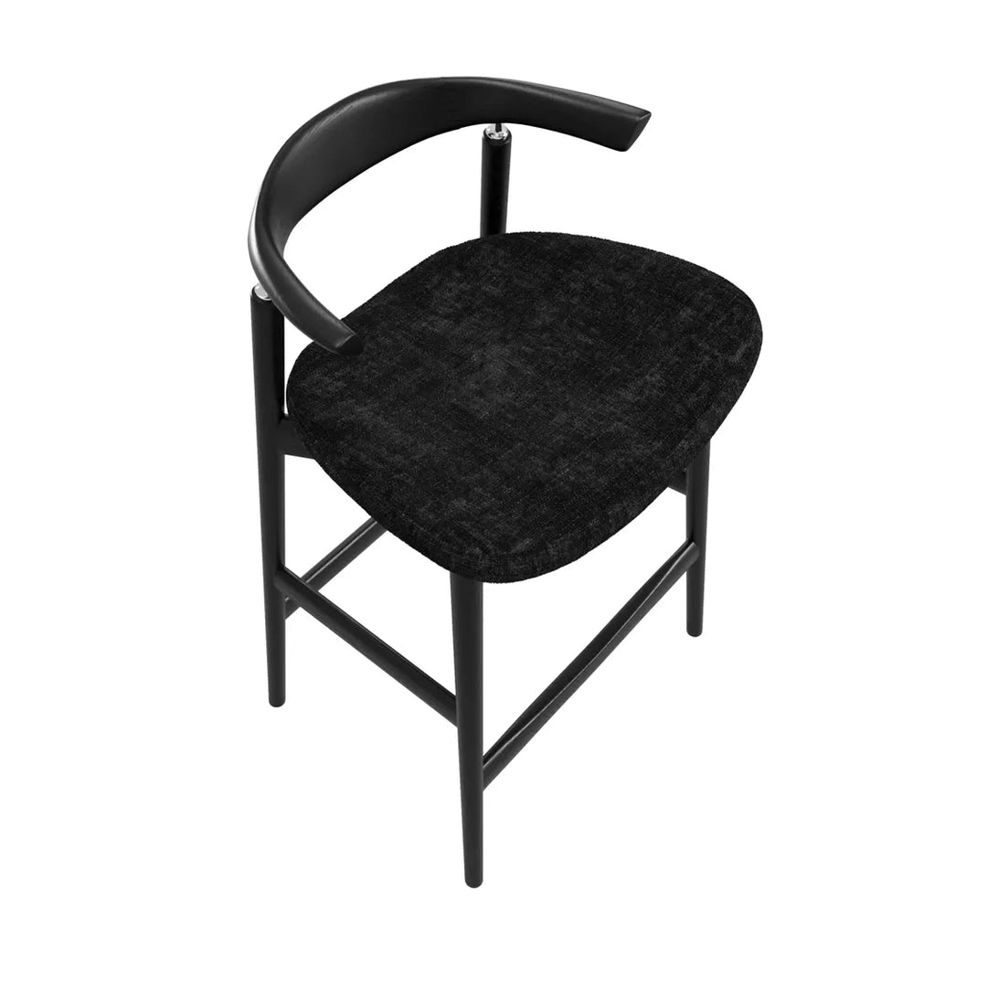 Alba Counter Stool - Black